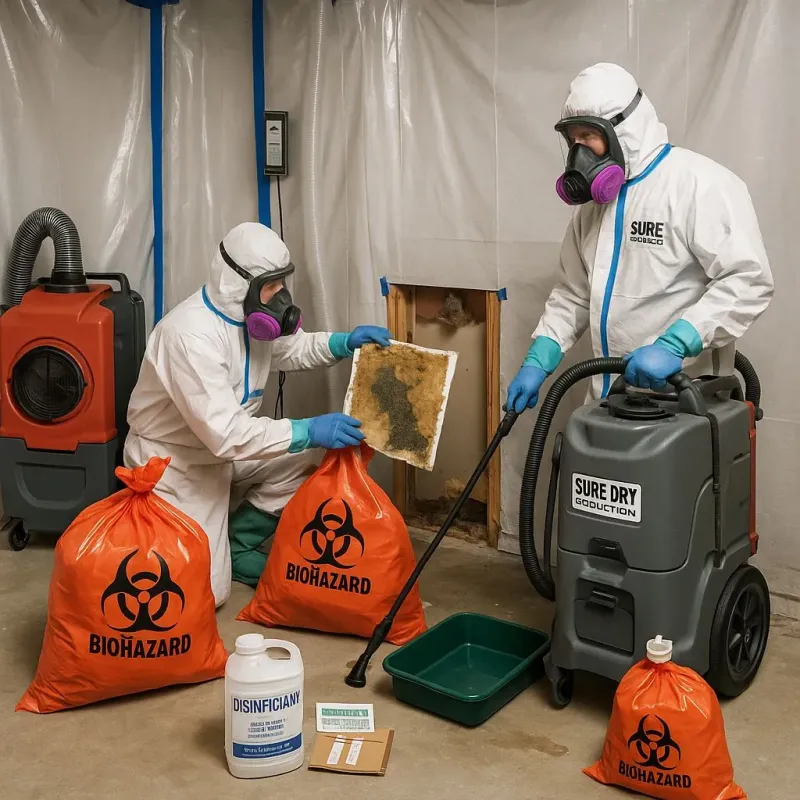 Contaminated Water Handling Protocols process in Bostonia, CA